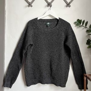 Roots Snowy Fox Waffle Crew Sweater